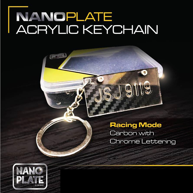 Acrylic Product - Nanoplate Keychain