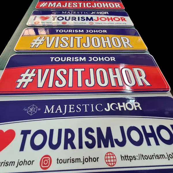 Professional Car Plate Maker In Johor Bahru Car Plate & Acrylic