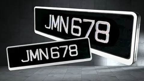 Customised Vehicle Plates