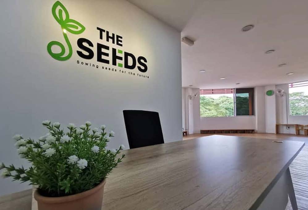 Indoor Signage - Indoor Lobby Wall Signage (THE SEEDS)