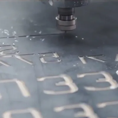 2020 - CNC ENGRAVING MACHINE INSTALLED